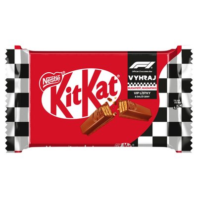 Obrázek KitKat Tyčinka 4Finger mléčná, 41,5g