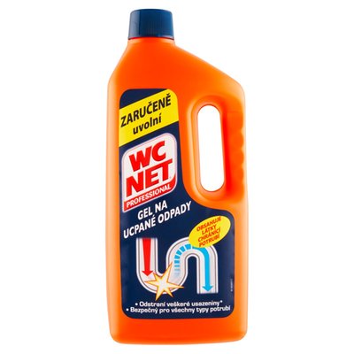 Obrázek WC Net Professional Gel na ucpané odpady 1000ml