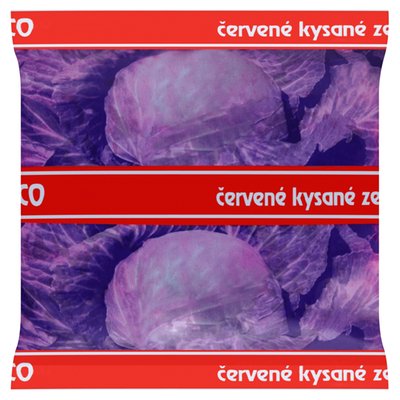 Obrázek Zelí kysané červené ve slaném nálevu 500g