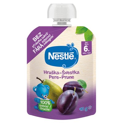 Obrázek E-NESTLE NATURNES SVESTKA-HRUSKA 90 G