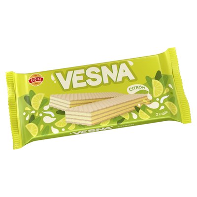Obrázek Sedita Vesna Oplatky s mléčnou náplní s citronovou příchutí 50g