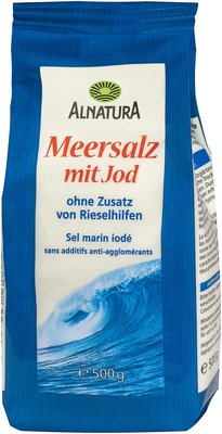 Obrázek Alnatura Mořská sůl s jodem 500 g
