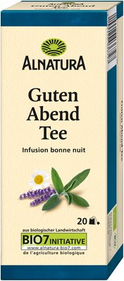 Obrázek Night time tea (bags) Bio uklidňující směs bylin porcovaná