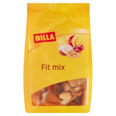 Obrázek BILLA Fit mix směs sušeného ovoce, pražených mandlí a kokosových lupínků 150g