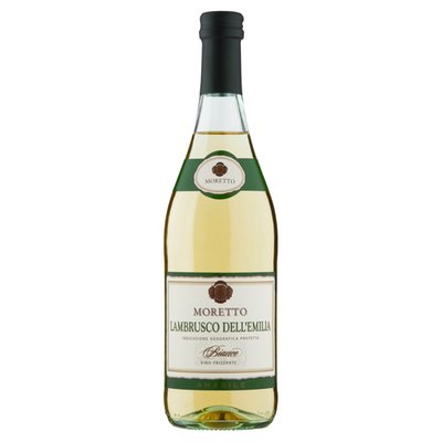 Obrázek Lambrusco dell' Emilia Bianco Moretto perlivé víno bílé sladké 750ml