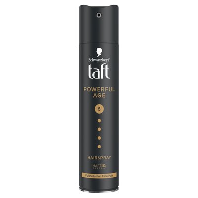 Obrázek Schwarzkopf Taft Powerful Age lak na vlasy pro jemné a řídnoucí vlasy 250ml