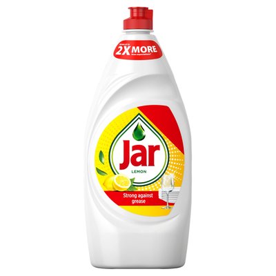 Obrázek Jar Lemon Washing Up Liquid. No Soaking, No Grease, No Fuss 900 ML