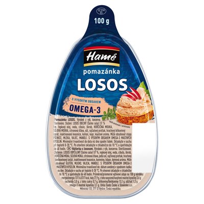 Obrázek Hamé Pomazánka losos 100g