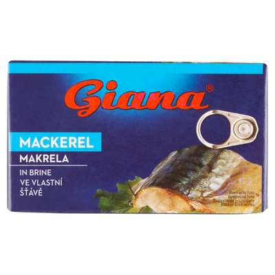 Obrázek Giana Makrela ve vlastní šťávě 125g