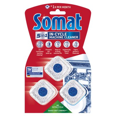 Obrázek SOMAT čistič myčky v tabletách Anti-Limescale 3 ks