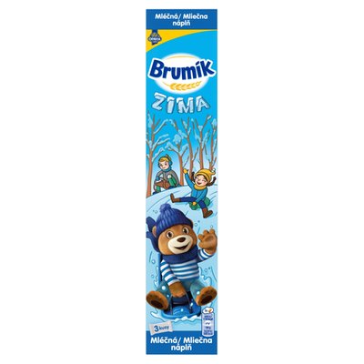Obrázek Brumík mléčná náplň jemné pečivo 3 x 30g (90g)