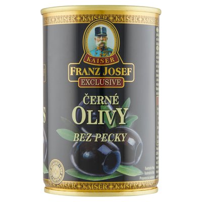 Obrázek Franz Josef Kaiser Exclusive Černé olivy bez pecky 300g