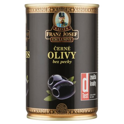 Obrázek Franz Josef Kaiser Exclusive Černé olivy bez pecky 300g