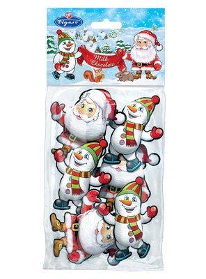 Obrázek Veselé mini čokolády 57g