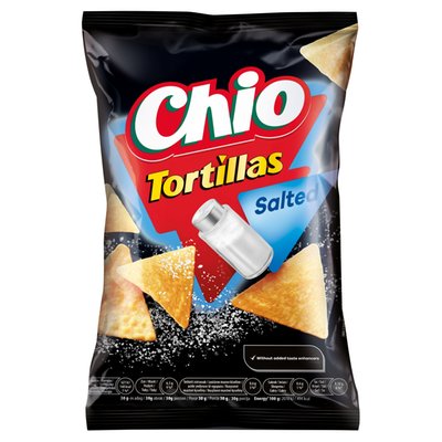 Obrázek Chio Tortillas kukuřičný snack solený 110g