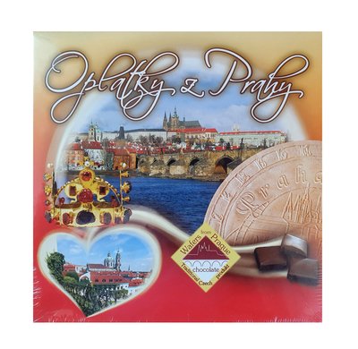 Obrázek Oplatky z Prahy čokoládové 190g