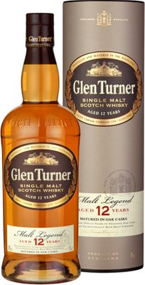 Obrázek Glen Turner Single Malt Scotch Whisky 12 YO 40% Alc., dárk. Balení 0.7 l