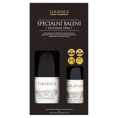 Obrázek Duopack Gran Reserva Tarapacá 07,5 l + 0,375 l