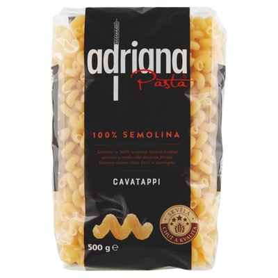 Obrázek Adriana Pasta Cavatappi těstoviny semolinové sušené 500g