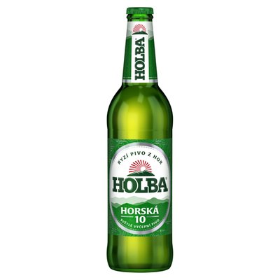 Obrázek Holba Horská 10 světlé výčepní pivo 0,5l