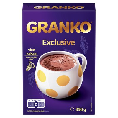 Obrázek GRANKO Exclusive instantní čokoládový nápoj s 30 % kakaa 350g