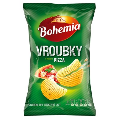 Obrázek Bohemia Vroubky s příchutí pizza 120g