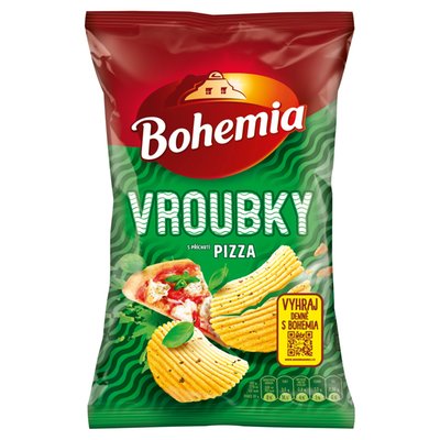 Obrázek Bohemia Vroubky s příchutí pizza 120g