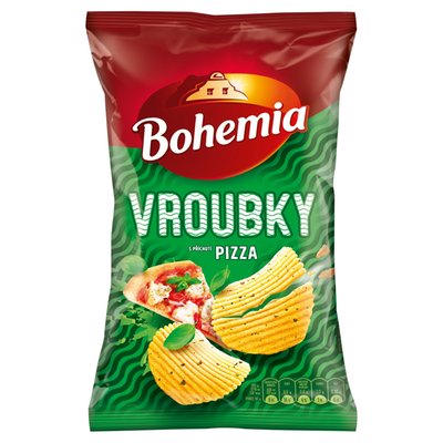 Obrázek Bohemia Vroubky s příchutí pizza 120g