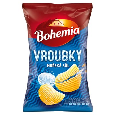 Obrázek Bohemia Vroubky mořská sůl 120g