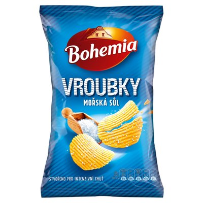 Obrázek Bohemia Vroubky mořská sůl 120g