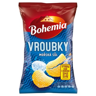 Obrázek Bohemia Vroubky mořská sůl 120g