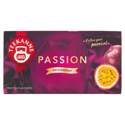 Obrázek Teekanne Passion ovocno-bylinný čaj aromatizovaný s příchutí maracuji a broskve 20 x 2,25g (45g)