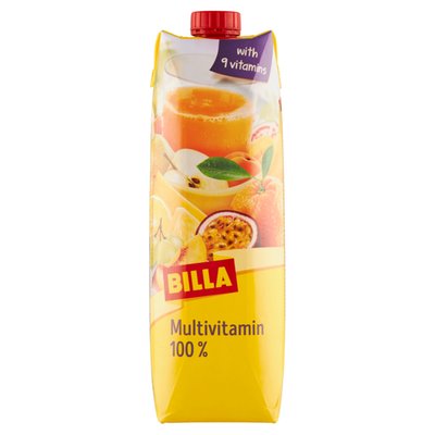 Obrázek BILLA Multivitamin 100 % 1l