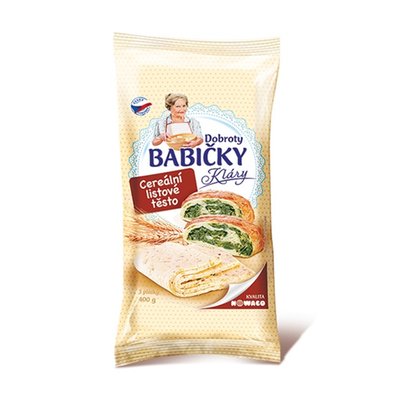 Obrázek Listové těsto cereální Dobroty babičky Kláry 400 g