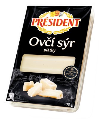 Obrázek Président ovčí sýr plátky 100g