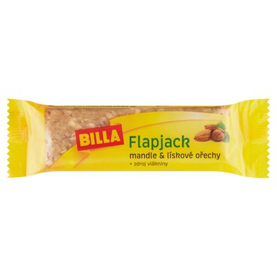 Obrázek X_BILLA FLAPJACK MANDLE - LISKOVE ORECHY