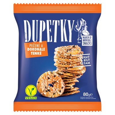Obrázek Dupetky Černý & bílý sezam 80g