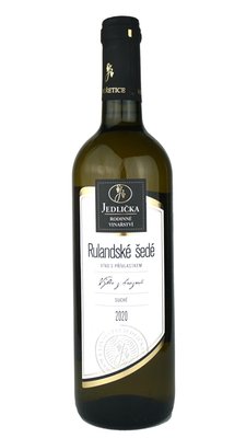 Obrázek Rodinné vinařství Jedlička Rulandské šedé výběr z hroznů 2020 0,75 l