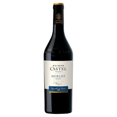 Obrázek Maison Castel Merlot suché červené víno 75cl