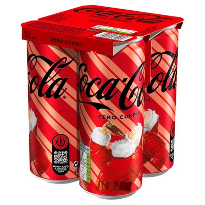 Obrázek Coca-Cola Zero 4 x 330ml