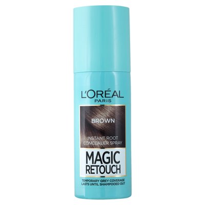 Obrázek L'Oréal Paris Magic Retouch sprej na vlasy pro zakrytí odrostů světle hnědá, 75 ml