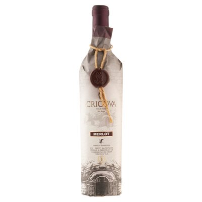 Obrázek Cricova Merlot červené víno suché 0,7l