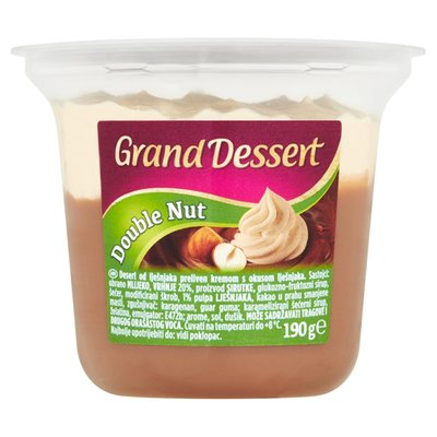 Obrázek Ehrmann Grand Dessert Double Nut 190g