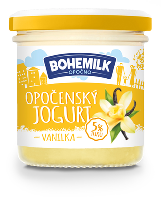 Obrázek Bohemilk Opočenský jogurt 5% vanilka