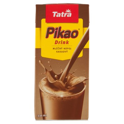 Obrázek Tatra Pikao Drink mléčný nápoj kakaový 330ml