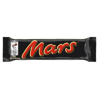 Obrázek Mars Mléčná čokoláda plněná nugátem a karamelem 51g