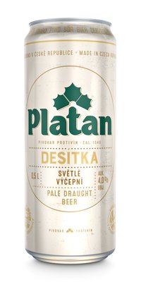 Obrázek Platan 10 světlý výčepní pl. 24/0,5 l