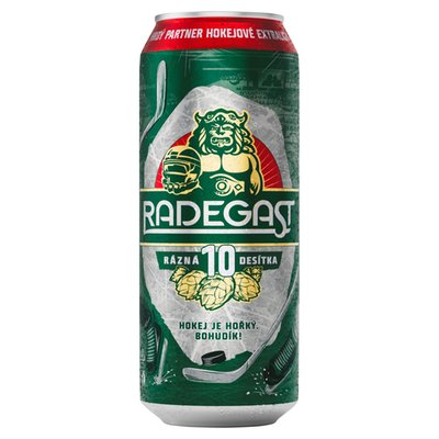 Obrázek Radegast Rázná 10 pivo výčepní světlé 500ml