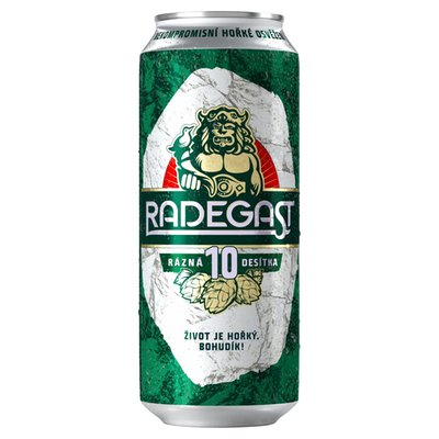 Obrázek Radegast Rázná 10 pivo výčepní světlé 500ml