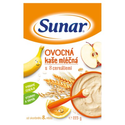 Obrázek SUNAREK OVO KASICKA MULTICEREAL 8+ 225 G